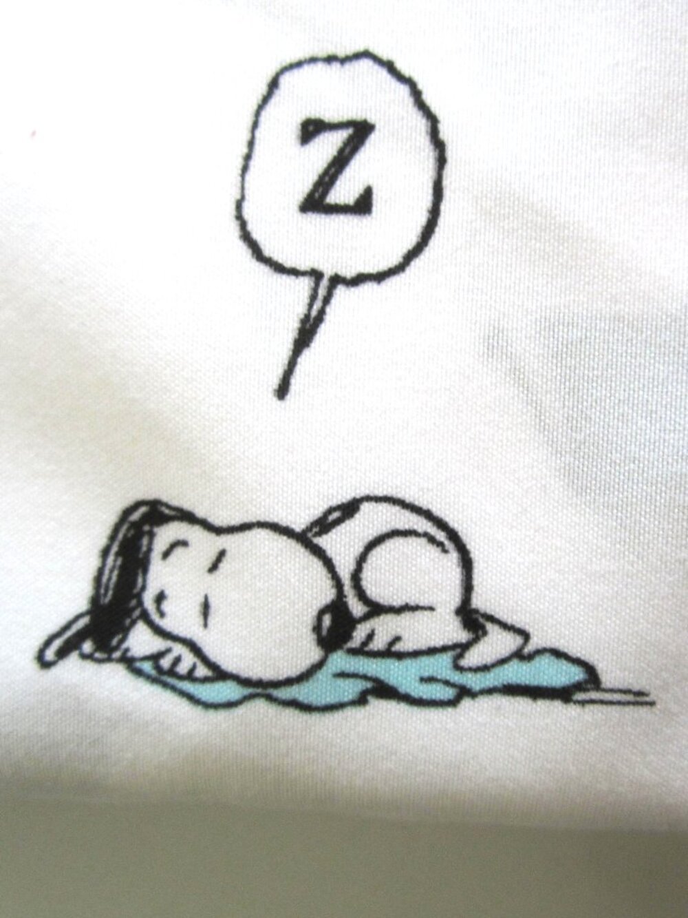 Snoopy Woodstock Peanuts Sleeping Berkshire Twin Sheet Set - Picture 10 of 10